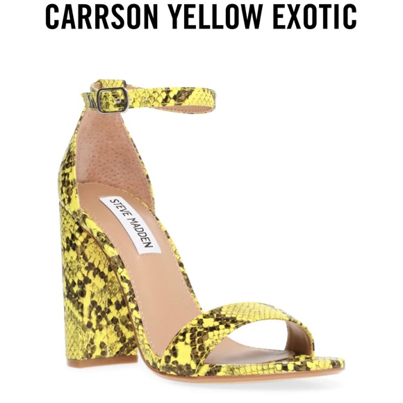 Neon snake print heels - Picture 6 of 6